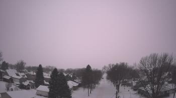 Weather camera view of Sibley East Middle and High School.