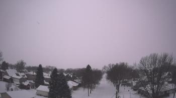 Weather camera view of Sibley East Middle and High School.