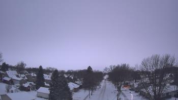 Weather camera view of Sibley East Middle and High School.