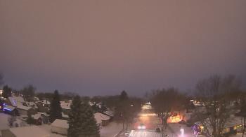Weather camera view of Sibley East Middle and High School.