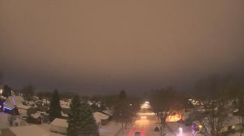 Weather camera view of Sibley East Middle and High School.