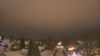 Weather camera view of Sibley East Middle and High School.