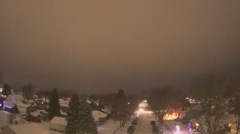 Weather camera view of Sibley East Middle and High School.