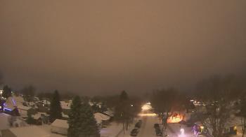 Weather camera view of Sibley East Middle and High School.