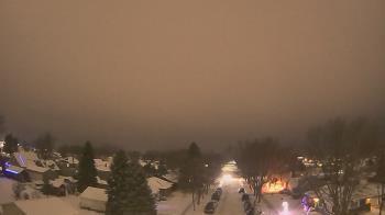 Weather camera view of Sibley East Middle and High School.