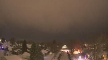 Weather camera view of Sibley East Middle and High School.