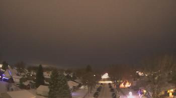 Weather camera view of Sibley East Middle and High School.