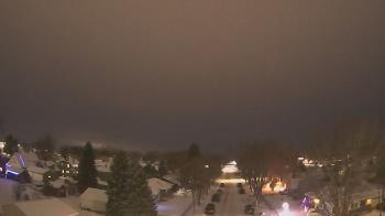 Weather camera view of Sibley East Middle and High School.