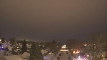 Weather camera view of Sibley East Middle and High School.