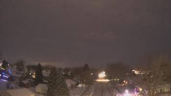 Weather camera view of Sibley East Middle and High School.