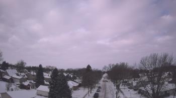Weather camera view of Sibley East Middle and High School.
