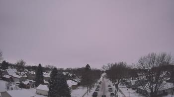 Weather camera view of Sibley East Middle and High School.