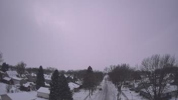 Weather camera view of Sibley East Middle and High School.