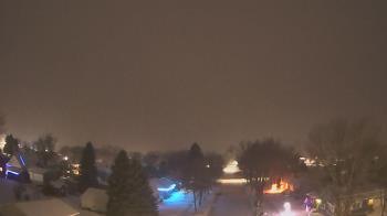 Weather camera view of Sibley East Middle and High School.