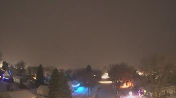 Weather camera view of Sibley East Middle and High School.