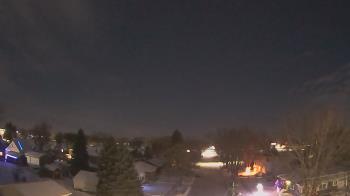 Weather camera view of Sibley East Middle and High School.