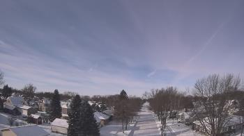 Weather camera view of Sibley East Middle and High School.