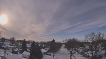 Weather camera view of Sibley East Middle and High School.