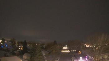 Weather camera view of Sibley East Middle and High School.