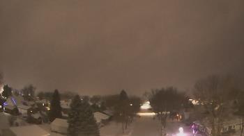 Weather camera view of Sibley East Middle and High School.
