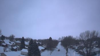 Weather camera view of Sibley East Middle and High School.