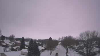 Weather camera view of Sibley East Middle and High School.