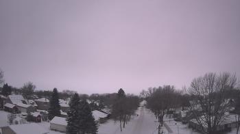Weather camera view of Sibley East Middle and High School.