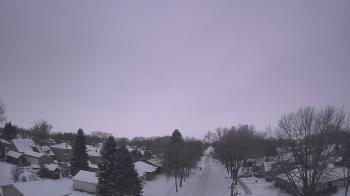 Weather camera view of Sibley East Middle and High School.