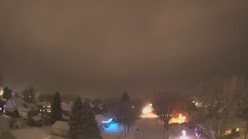 Weather camera view of Sibley East Middle and High School.