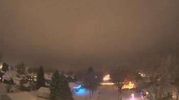 Weather camera view of Sibley East Middle and High School.