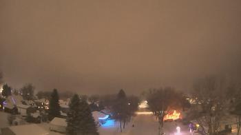 Weather camera view of Sibley East Middle and High School.