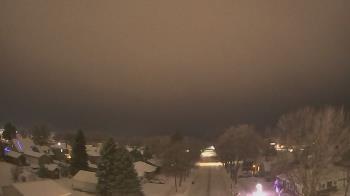 Weather camera view of Sibley East Middle and High School.