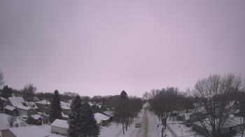 Weather camera view of Sibley East Middle and High School.