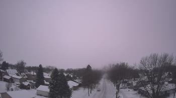 Weather camera view of Sibley East Middle and High School.