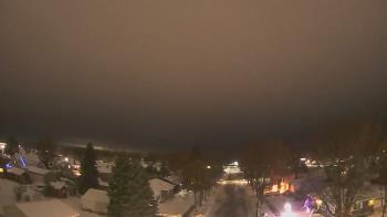 Weather camera view of Sibley East Middle and High School.