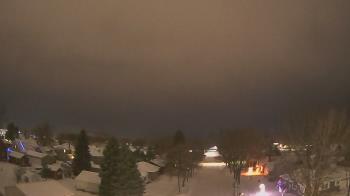 Weather camera view of Sibley East Middle and High School.