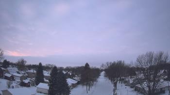 Weather camera view of Sibley East Middle and High School.
