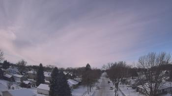 Weather camera view of Sibley East Middle and High School.