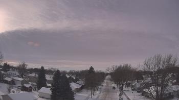 Weather camera view of Sibley East Middle and High School.