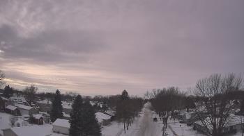 Weather camera view of Sibley East Middle and High School.