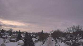 Weather camera view of Sibley East Middle and High School.