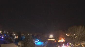 Weather camera view of Sibley East Middle and High School.