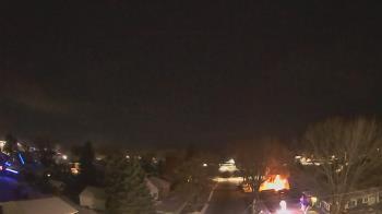 Weather camera view of Sibley East Middle and High School.