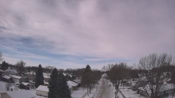 Weather camera view of Sibley East Middle and High School.