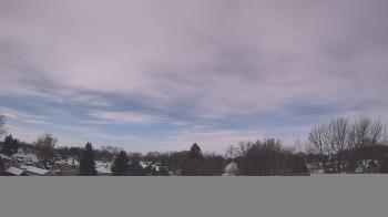 Weather camera view of Sibley East Middle and High School.