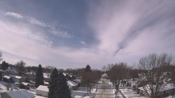Weather camera view of Sibley East Middle and High School.