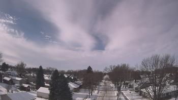 Weather camera view of Sibley East Middle and High School.
