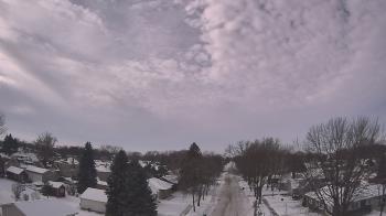 Weather camera view of Sibley East Middle and High School.