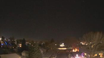 Weather camera view of Sibley East Middle and High School.