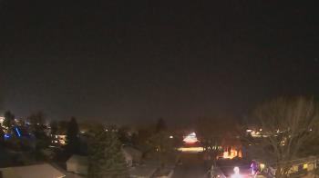 Weather camera view of Sibley East Middle and High School.